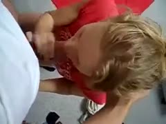 Very active in my bedroom, making my pecker on her knees